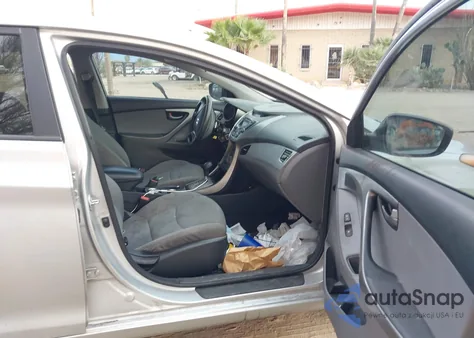 2013 Hyundai Elantra Gls z USA, uszkodzony, nr VIN 5NPDH4AE2DH343543